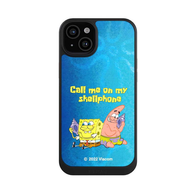 iPhone 15 Plus NIVOcore Spongebob - Call Me On My Shellphone