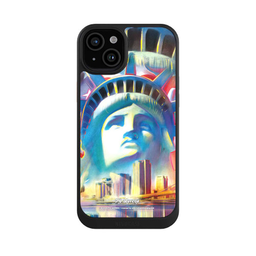 Apple iPhone 15 Plus NIVOcore New York Liberty Art By P.D. Moreno