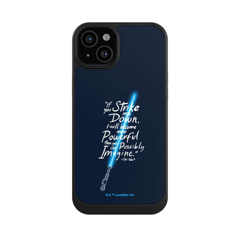 iPhone 15 Plus NIVOcore Obi Wan Quote