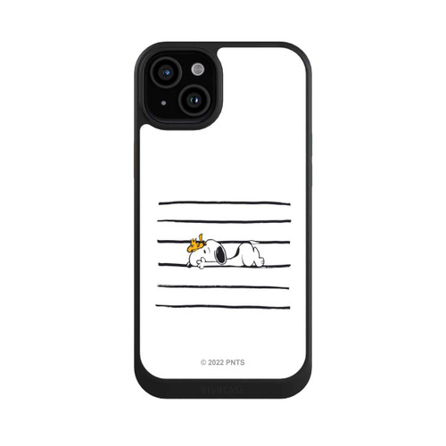 Apple iPhone 15 Plus NIVOcore Snoopy Woodstock Streifen