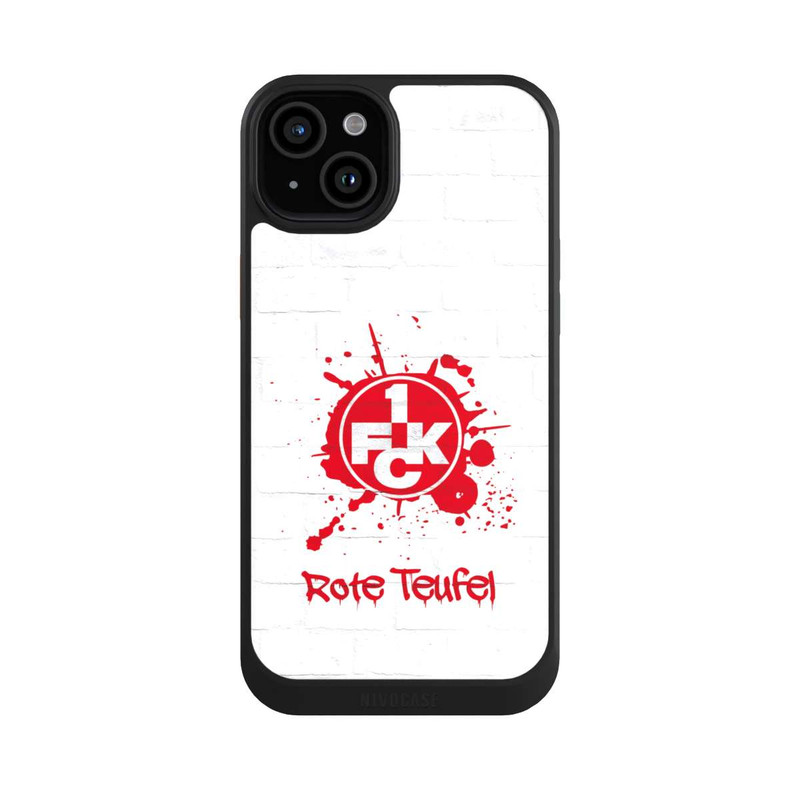 iPhone 15 Plus NIVOcore Rote Teufel Splash