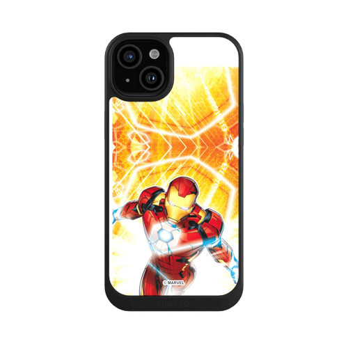 Apple iPhone 15 Plus NIVOcore Iron Man on Fire