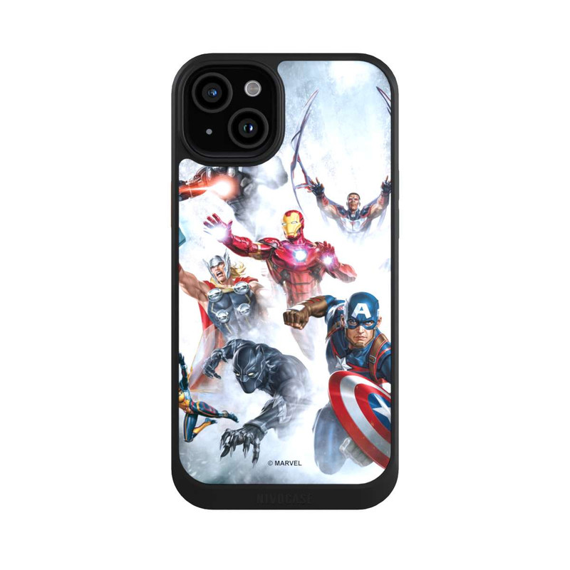 iPhone 15 Plus NIVOcore Avengers Jumping at You