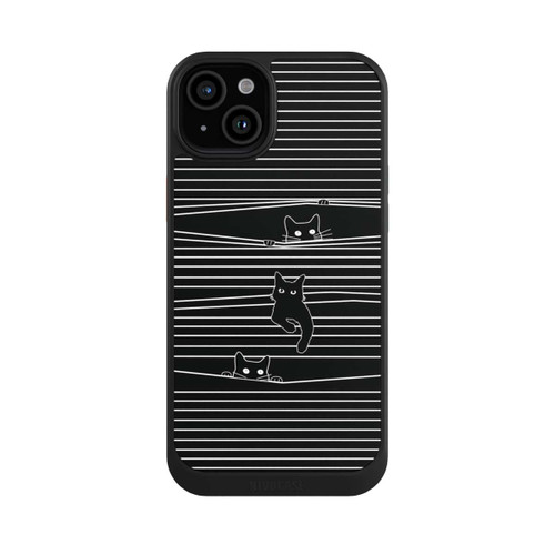 Apple iPhone 15 Plus NIVOcore Cats Peeping