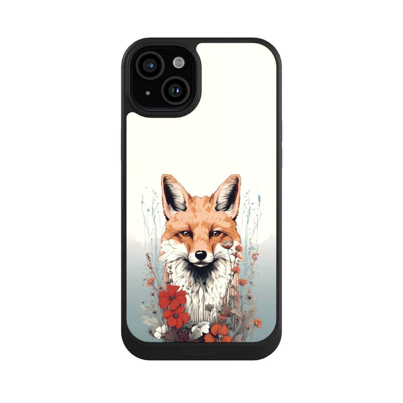 iPhone 15 Plus NIVOcore  Fox with Flowers