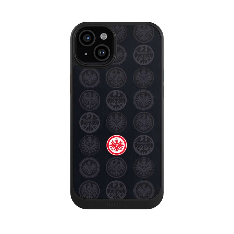 iPhone 15 Plus NIVOcore Eintracht Frankfurt Logo Pattern