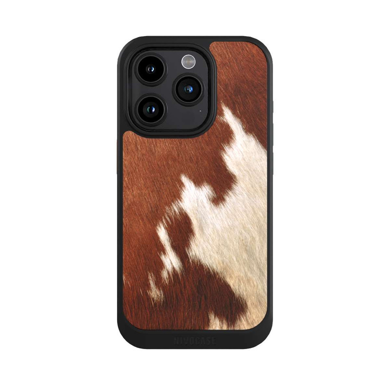 iPhone 15 Pro NIVOcore Cow Fur look