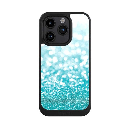Apple iPhone 15 Pro NIVOcore Pluie de Paillettes Pétroles Look
