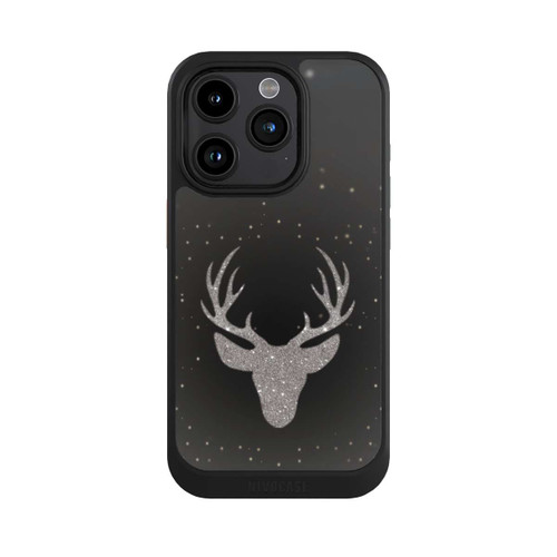 Apple iPhone 15 Pro NIVOcore Hirsch Glitzer Look