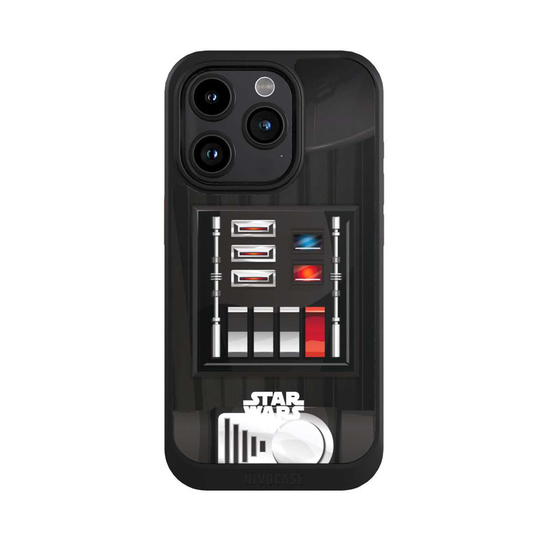 iPhone 15 Pro NIVOcore Darth Vader Nahaufnahme
