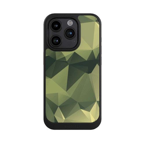 Apple iPhone 15 Pro NIVOcore Polygonales Camouflage
