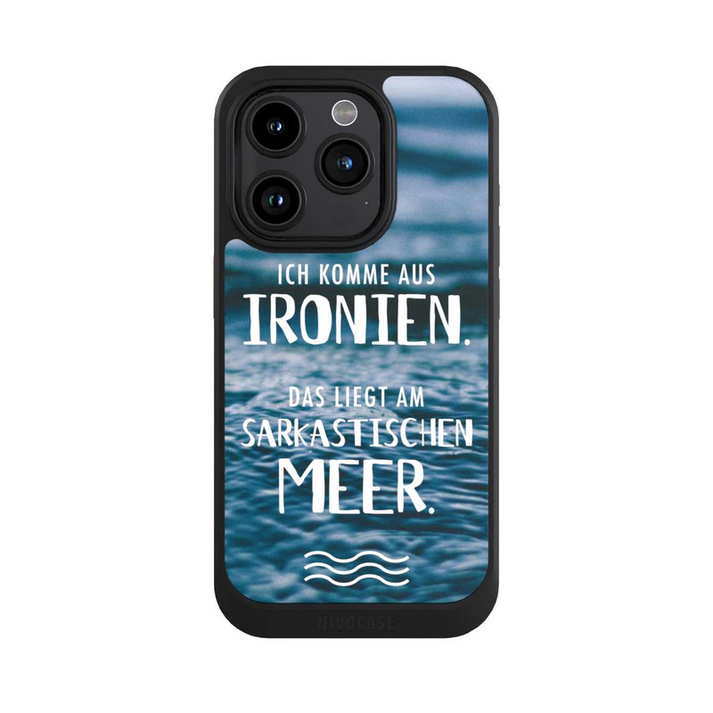 iPhone 15 Pro NIVOcore Ich Komme aus Ironien