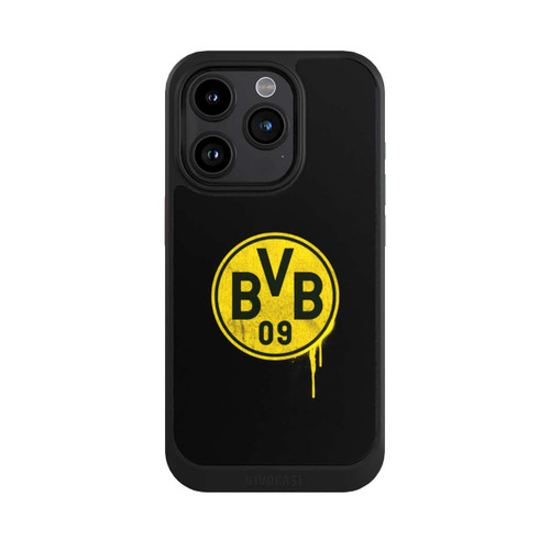 Apple iPhone 15 Pro NIVOcore Spraylogo Dark - BVB