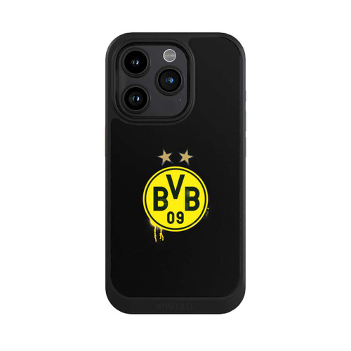 Apple iPhone 15 Pro NIVOcore Spraylogo 2 Sterne - BVB