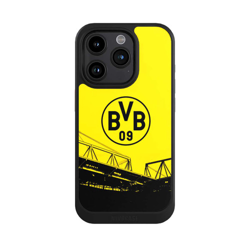 Apple iPhone 15 Pro NIVOcore Stadion Schwarz-Gelb - BVB