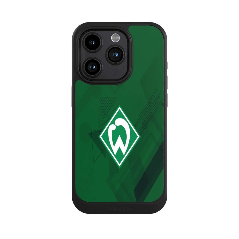 iPhone 15 Pro NIVOcore Grüne Grafikelemente - Werder Bremen
