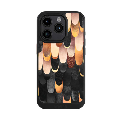 Apple iPhone 15 Pro NIVOcore Gefiedertes Kupfer und Schwarz