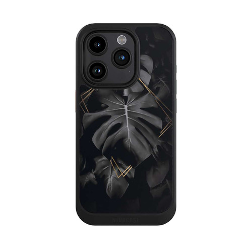 Apple iPhone 15 Pro NIVOcore Schwarze Blätter