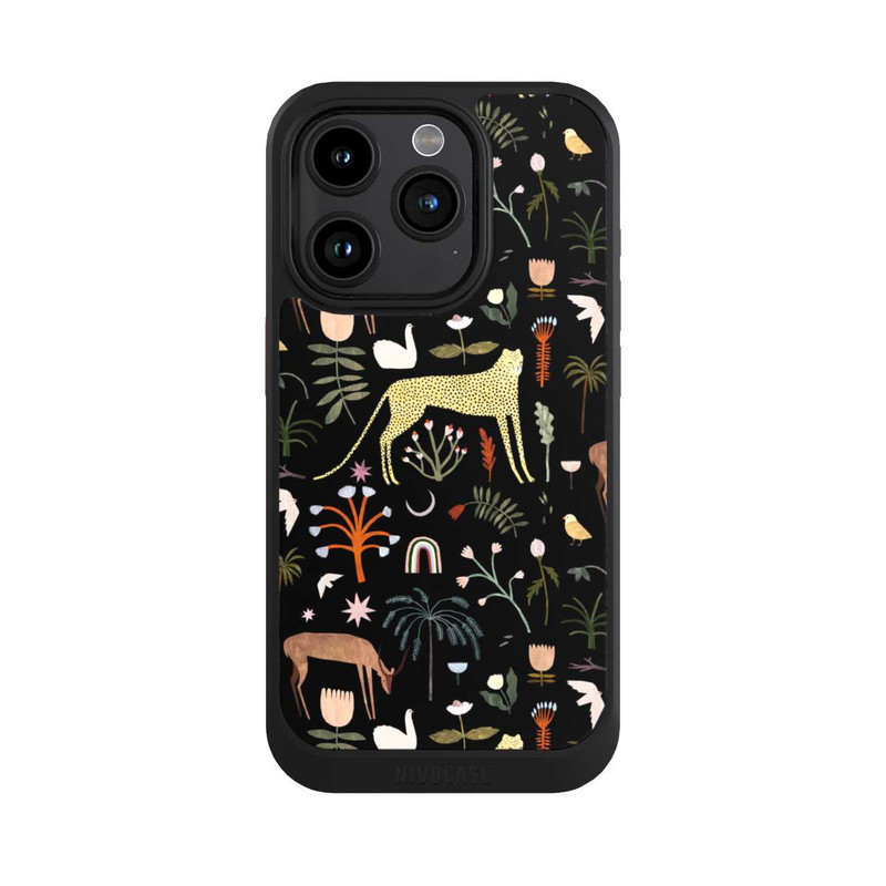 iPhone 15 Pro NIVOcore Wilde Gartenbuchstaben von Léa Le Pivert