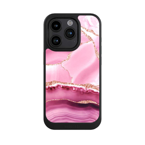 Apple iPhone 15 Pro NIVOcore Meerjungfrauen Pink Marmor