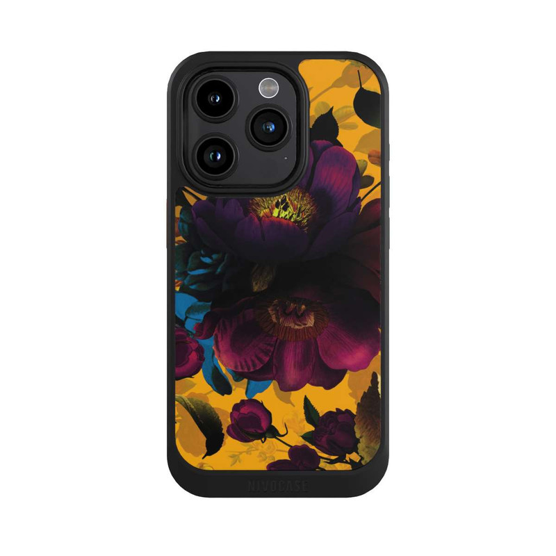 iPhone 15 Pro NIVOcore Elegante Blumen