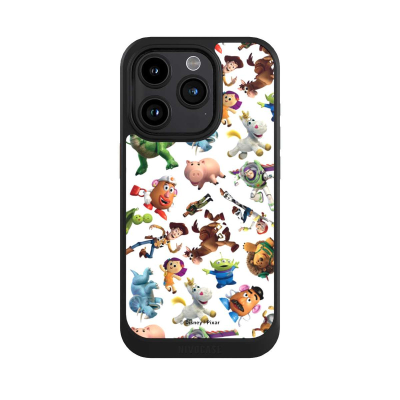 iPhone 15 Pro NIVOcore Toy Story-Muster 