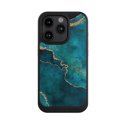Apple iPhone 15 Pro NIVOcore Edelstein glänzend aquamarin