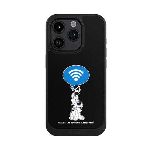 Apple iPhone 15 Pro NIVOcore Idéfix WI-FI Sur Fond Noir