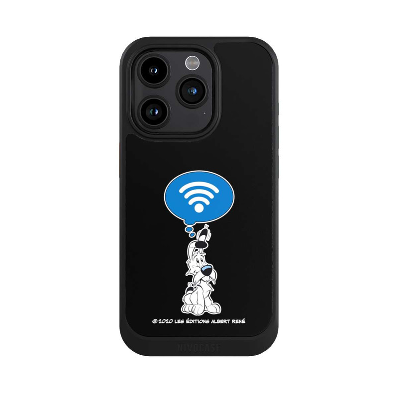 iPhone 15 Pro NIVOcore Idefix W-LAN - Schwarz Hintergrund