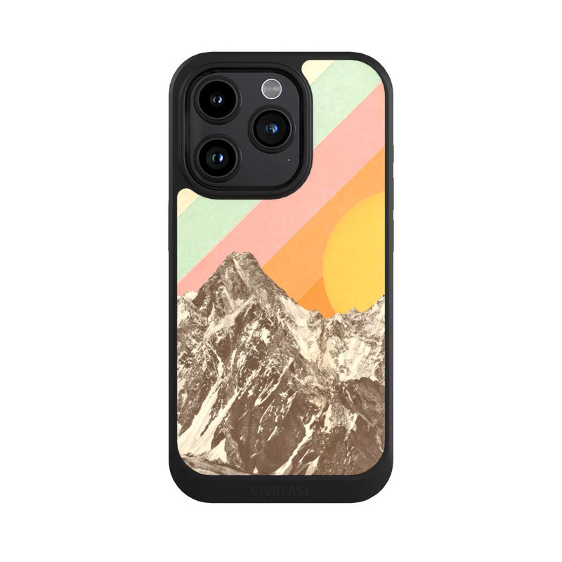 iPhone 15 Pro NIVOcore Gebirgslandschaft