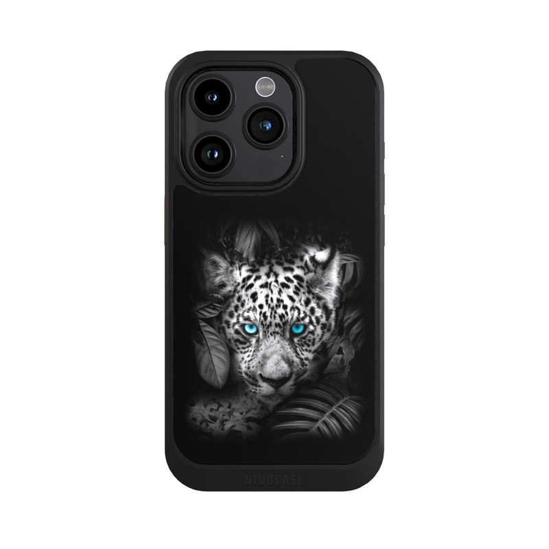 iPhone 15 Pro NIVOcore Jaguar Schwarz Dschungel