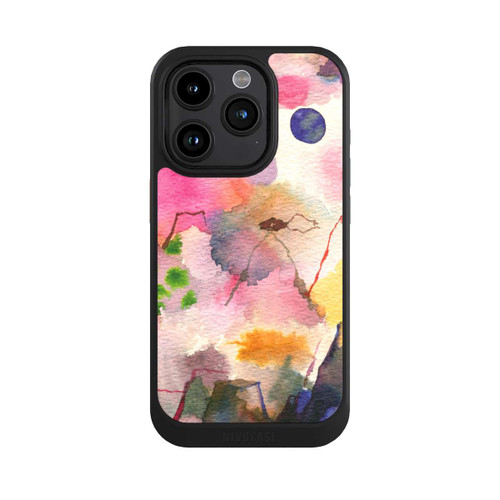 Apple iPhone 15 Pro NIVOcore Aquarell bunte Berge