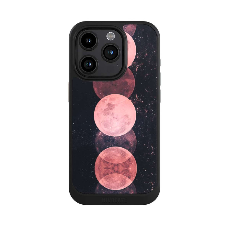 iPhone 15 Pro NIVOcore Phases de la lune rose