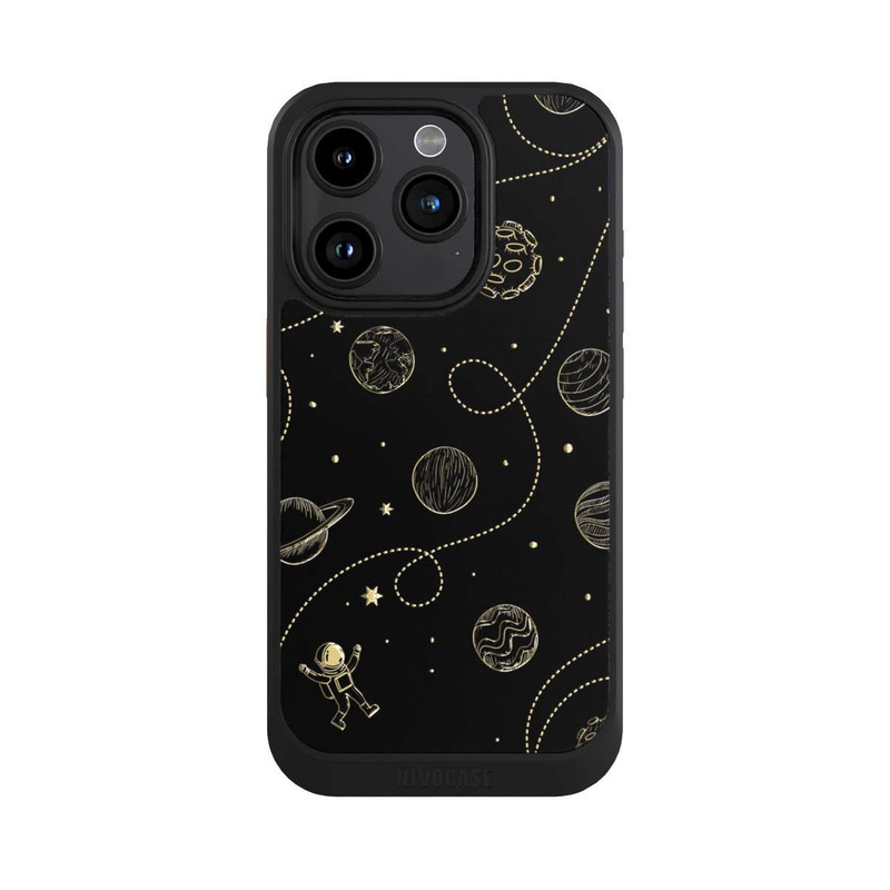iPhone 15 Pro NIVOcore Planeten Gold