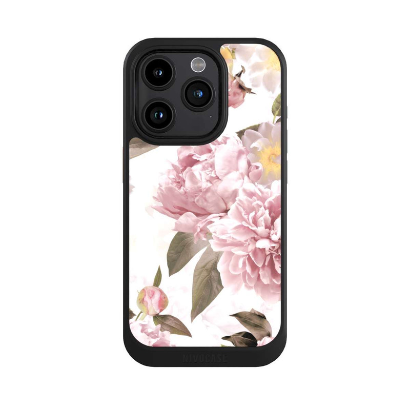 iPhone 15 Pro NIVOcore Alte Pfingstrose