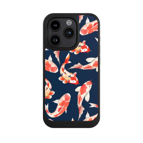 Apple iPhone 15 Pro NIVOcore Coral Fish on Blue Background