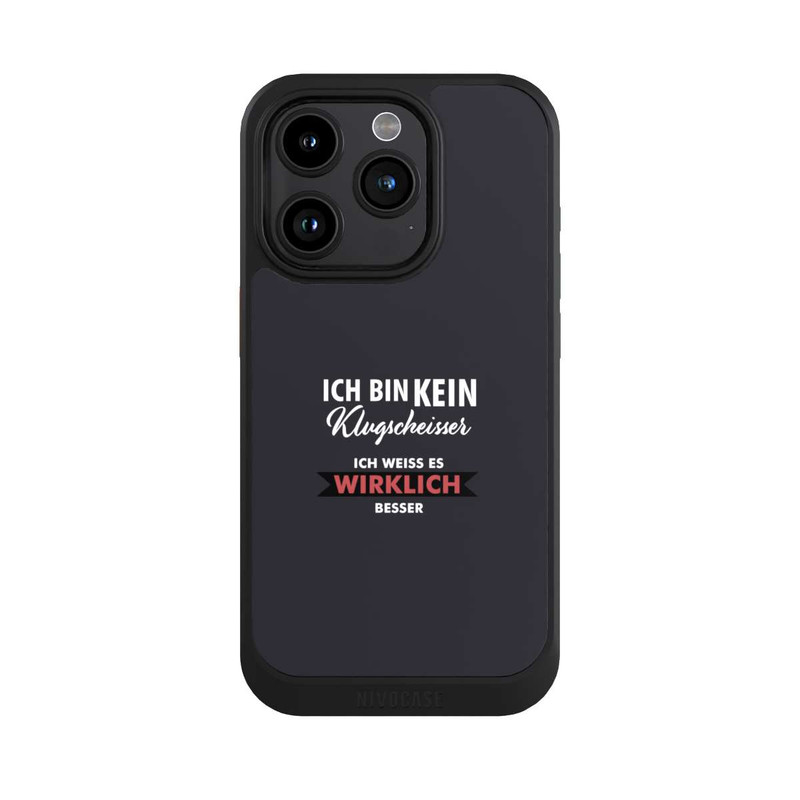 iPhone 15 Pro NIVOcore Ich bin kein Klugscheisser