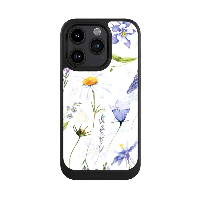 iPhone 15 Pro NIVOcore Bellflowers meadow