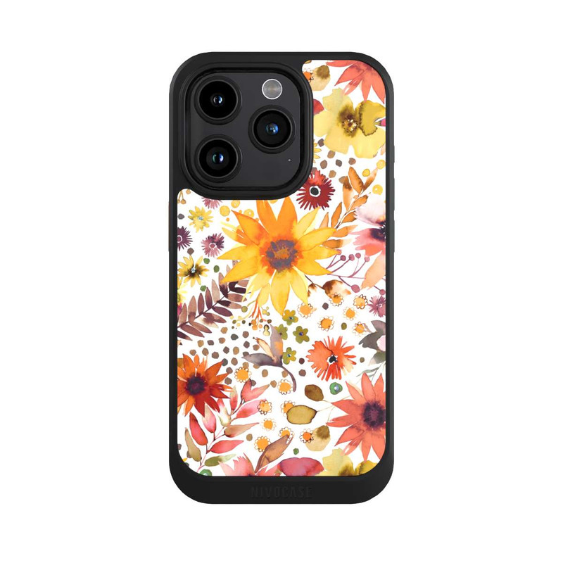 iPhone 15 Pro NIVOcore Floral Watercolour Blossoms