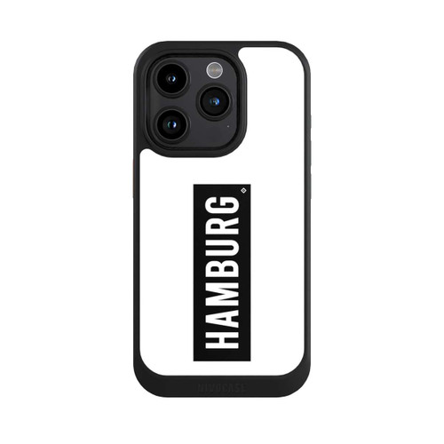 Apple iPhone 15 Pro NIVOcore HSV Hamburg Schwarz Weiss