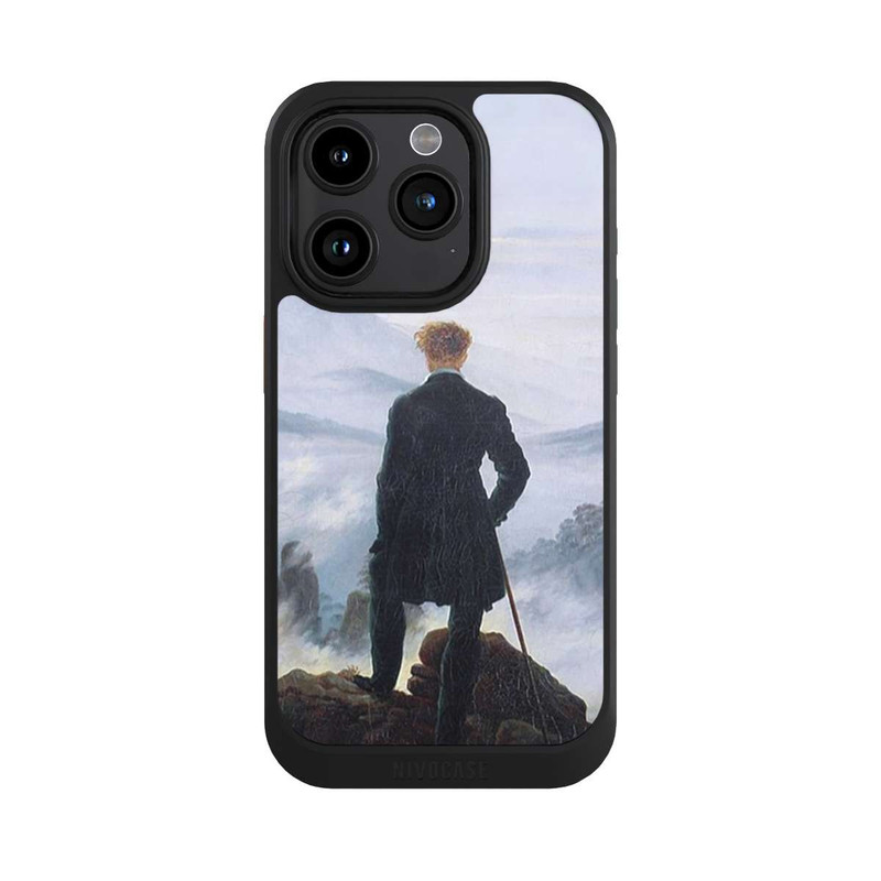 iPhone 15 Pro NIVOcore Der Wanderer über dem Nebelmeer