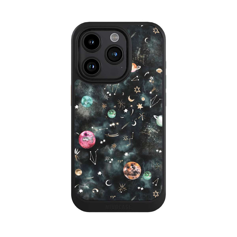 iPhone 15 Pro NIVOcore Constellation Planètes Galaxie