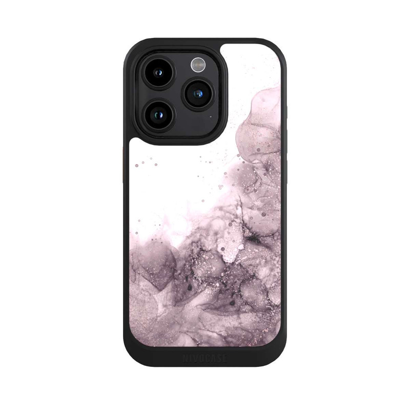 iPhone 15 Pro NIVOcore glamouröses Glitzerrosa