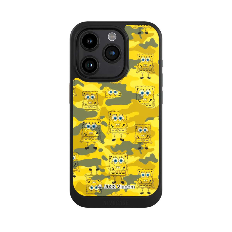 iPhone 15 Pro NIVOcore Spongebob-Army Design