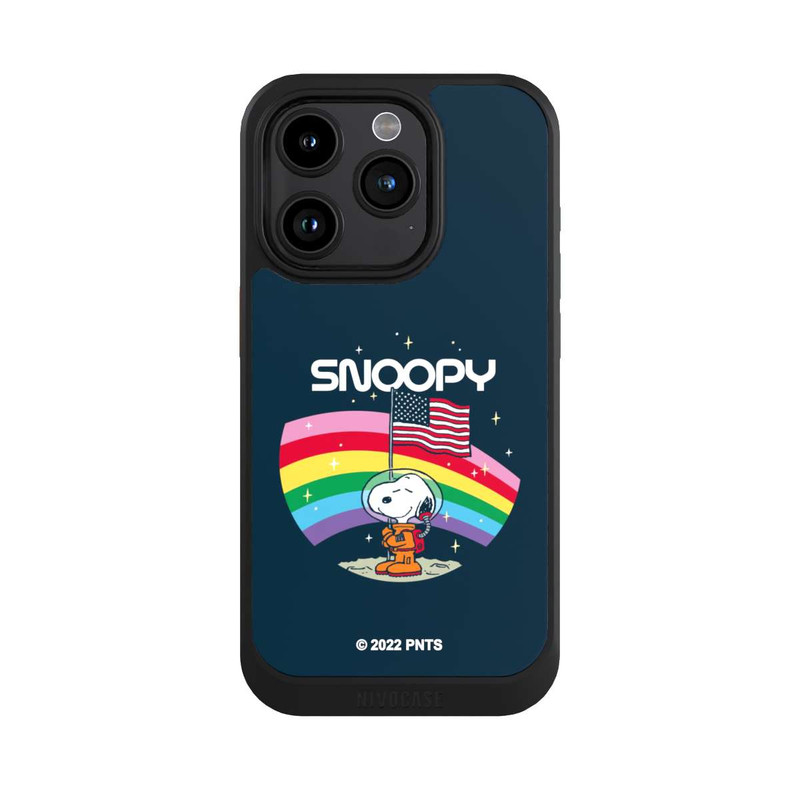 iPhone 15 Pro NIVOcore Snoopy Voyageur de l'espace