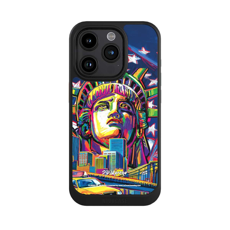 iPhone 15 Pro NIVOcore NY City Art By P.D. Moreno