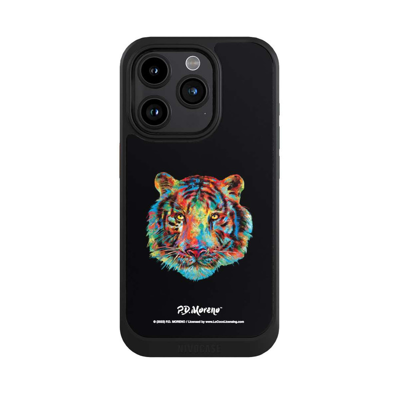 iPhone 15 Pro NIVOcore Tiger Art By P.D. Moreno