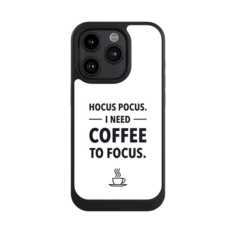 iPhone 15 Pro NIVOcore Hocus Pocus I Need Coffee