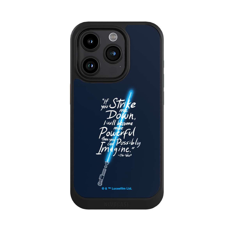 iPhone 15 Pro NIVOcore Citation d'Obi Wan