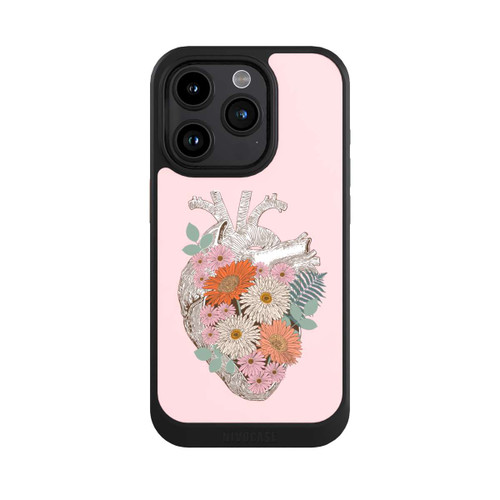 Apple iPhone 15 Pro NIVOcore Florales Vintage-Herz